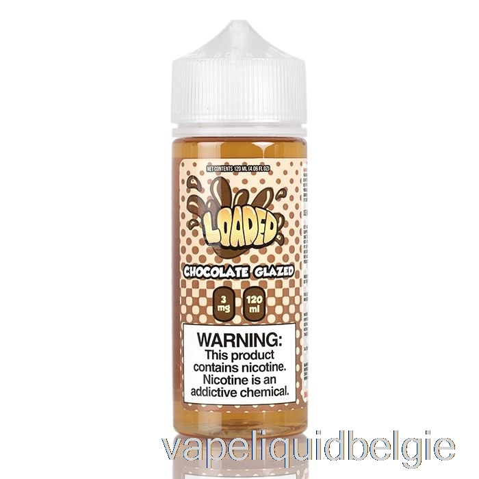 Vape Vloeibare Chocolade Geglazuurde Donut - Geladen E-vloeistof - Meedogenloze Dampen - 120 Ml 0 Mg